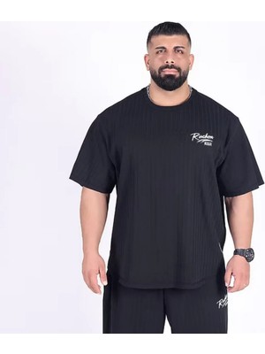 Ruchon Nutrition Ruchon Bb&fc Erkek Oversize Fitness Tişörtü - Yeşil M