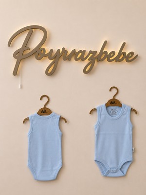 Poyraz Bebe Jakarlı Bebek Askılı Badi