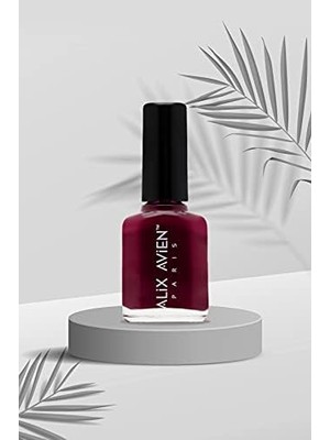 Bordo Oje 21 - Yüksek Pigmentli Uzun Süreli Kalıcılık Hızlı Kuruma - Nail Lacquer 21