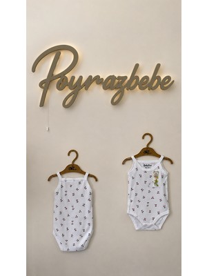 Poyraz Bebe Ip Askili Kiraz Desenli Kucuk Badi