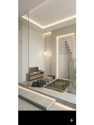 001-Yeşil 14 mm Sık Dokuma Medine-I Munevvere  Seccadesi Modeli
