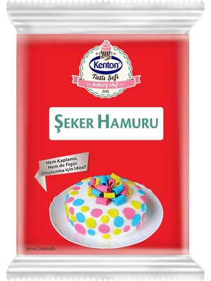 Tatlı Şefi Kırmızı Şeker Hamuru 200G