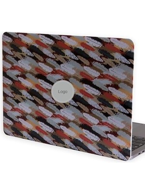 MacBook Pro Retina 13 Inç Kılıf A1425 A1502 Uyumlu Tüy Desenli Sert Kapak Hard Case Ince Hafif Laptop Koruyucu Karışık