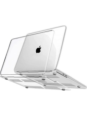 MacBook Pro 13 Inç 2020-2022 M1-M2 Çip ile Uyumlu Şeffaf Dayanıklı Koruyucu Kılıf, Ultra Ince Kabuk Koruma Sert Kapak A1706 A1708 A1989 A2159 A2251 A2289 A2338 (Şeffaf)
