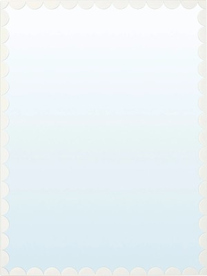 IKEA Rundoxel Beyaz 30X40 cm Duvar Aynası