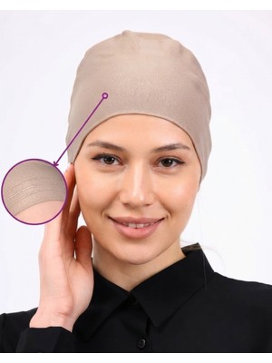 Alivascarf Kaymayan Bone Vizon Silikonlu Kaymaz Dikişsiz Kadın Tesettür Bağlamalı