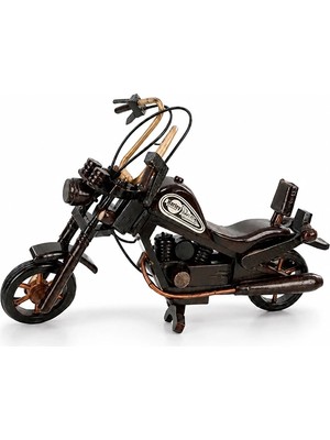 The Gencoo Dekoratif Ahşap Harley Motor Büyük Boy NO:1142