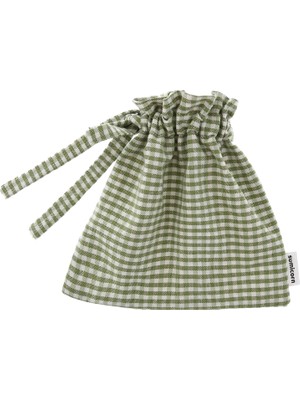 Sumicorn Design Pötikareli Çevre Dostu Bez Kese,keten Düzenleyici Kese,hediye Kesesi,makyaj Çantası,mini Cüzdan (Açı
