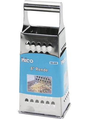 8 Inç - 4gen Metal Çelik Rende Metal Saplı