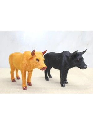 Tüylü Boğa Figürü ALK3060