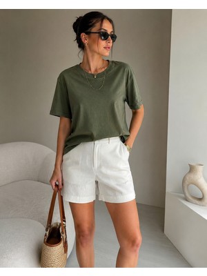 Mery Mery Boutique Premium Pamuk Basic Tshirt Kadın (%100 Pamuk)