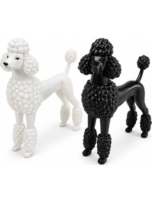 My Best Store Dekoratif Kaniş Köpek Biblosu Polyester Masa Üstü Obje ALK5305
