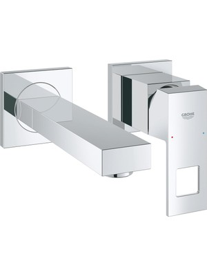 Grohe Eurocube Iki Delikli Duvardan Lavabo Bataryası - 19895000