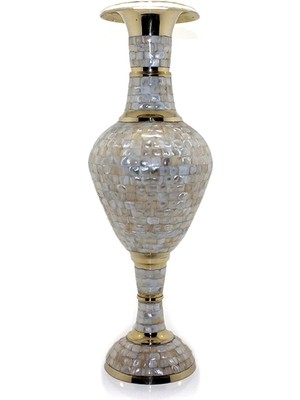 Magicool Pirinç Sedefli Vazo 90 cm KSK131