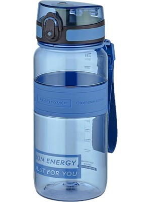 Uzspace Su Matarası 650 ml Yenilenen Renkler Lacivert