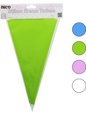 Silikon 30CM Tekli Krema Sıkma Torbası