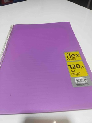 Flex Defter 120YP. A4 Çizgili