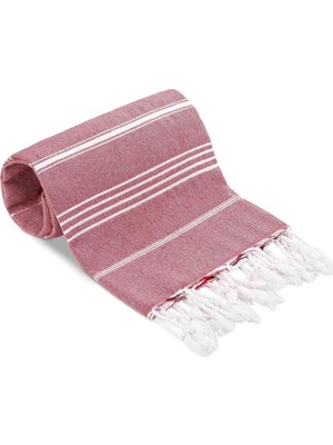 Universal Summer Wind Soft %100 Pamuk Peştemal 100X180 cm Bordo