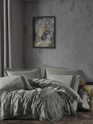 Melonika Şaheser Home Collection Çeyiz Seti Freya Antrasit