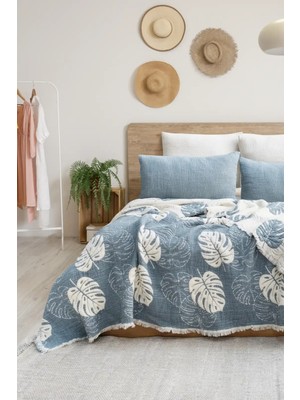 Melonika Şaheser Home Collection Yatak Örtüsü Seti Çift Kişilik Forest Mi