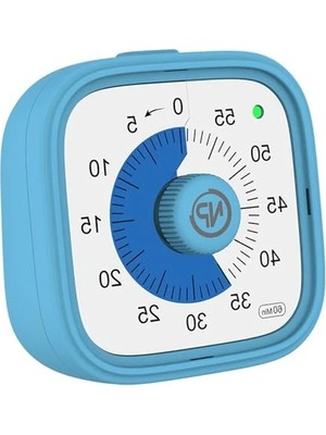 Aesco 60DK Analog Alarm Zamanlayıcı, Pomodoro Tekniği ile Öğrenci Motivasyonu Için Uygun