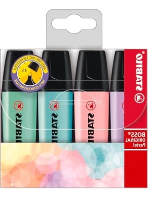 Aesco 4'lü Paket Işaretleme Kalemi, 2 mm ve 5 mm Uç Seçenekleri