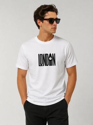 Me Selection London Tasarım %100 Pamuk Unisex Basic Tişört