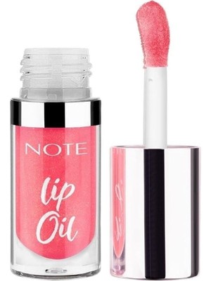Note Cosmetics Oil 20 Pink For Me Nemlendirici ve Parlatıcı Dudak Bakım Yağı, Pembe