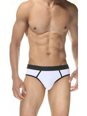 Hace Bazaar Beyaz Jockstrap Erkek  Iç Giyim