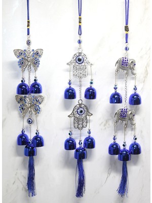Najmaddin Karg Metal Nazar Boncuğu Çan ALK3487 Najmaddin