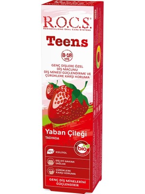 .teen Yaban Çileği Diş Macunu 8-18 Yaş 60 ml