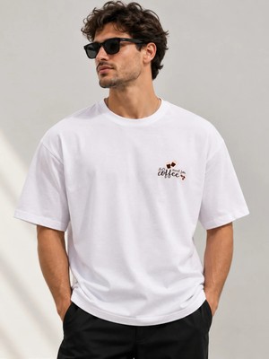 Me Selection Coffee Tasarım %100 Pamuk Unisex Basic Tişört