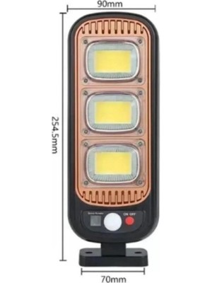 Sensörlü Güneş Enerjisi Ile Şarj Olabilen Duvara Monte Solar Aydınlatma GL-84069