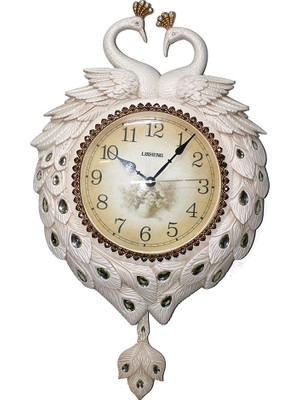 Mepa Duvara Asmalı Tavuskuşu Saat ALK1677 Najmaddin