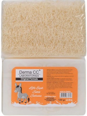 Derma CC Laboratories Derma cc Laboratorıes Lifli Sabun Eşek Sütlü, 120 Gram