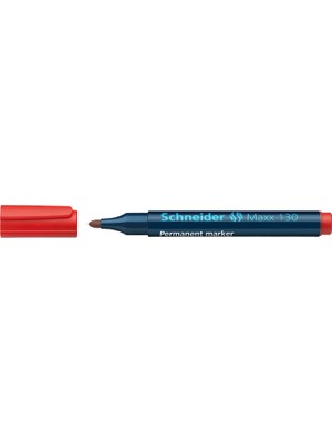Schneider Schneıder 130 Yuvarlak Uç Permanent 1-3 mm Kırmızı