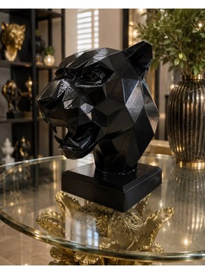 Ersu Store Dekoratif Jaguar Büstü