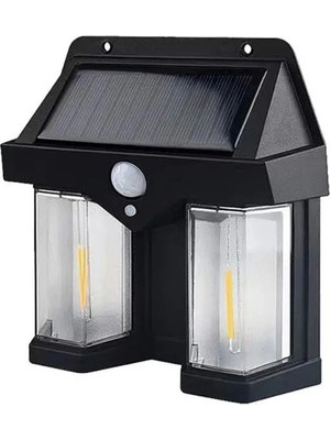 Trend Kapında Fithome OR-228 Hareket Sensörlü Su Geçirmez Solar Bahçe Aydınlatma Duvar Lambası