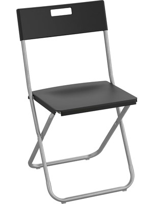 Ikea Gunde – Katlanır Sandalye, Siyah
