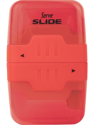 Serve Slide Silgili Kalemtiras Kırmızı Tekli