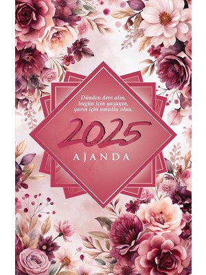 Mor Kelebek 2025 Ajanda - Pembe Düşler