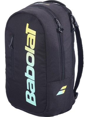 Babolat, Court Model Kürek Çantası, Tek Beden, Renk Siyah, Çok Renkli, Kapasite 20 Litre, Özel Raket