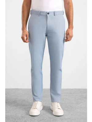 Süvari Buz Mavi Slim Casual Pantolon