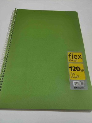 Flex Defter A4 Çizgili 120YP