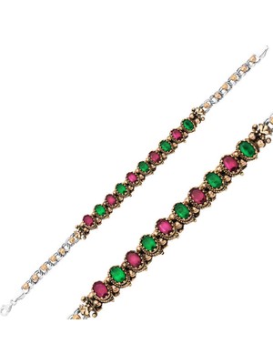 Tienda Elegante Gümüş Otantik Fantazi Bileklik