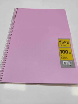 Flex Defter A4 100YP Kareli