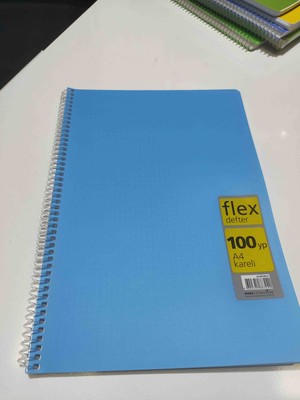 Flex Defter A4 120YP. Kareli