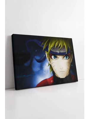 Mushen Studio Naruto Savaş Sahnesi Anime  Genç Odası Için Epik Atmosferli Güçlü Duvar Dekoru Modeli Kanvas Tablo D