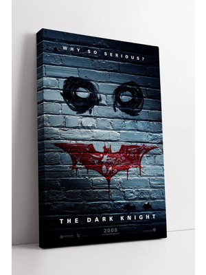 Mushen Studio The Dark Knight Temalı  ile Duvara Çarpıcı Sinematik Stil ve Modern Dekor Etkisi Kanvas Tablo Duvar