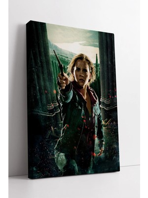 Mushen Studio Harry Potter ve Ölüm Yadigarları Epik Büyücülük Sahnesi  Fantastik Dekor Kanvas Tablo Duvar Dekoru S